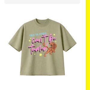 Burnt Toast - oversized boxy tee 2xl can’t be tamed